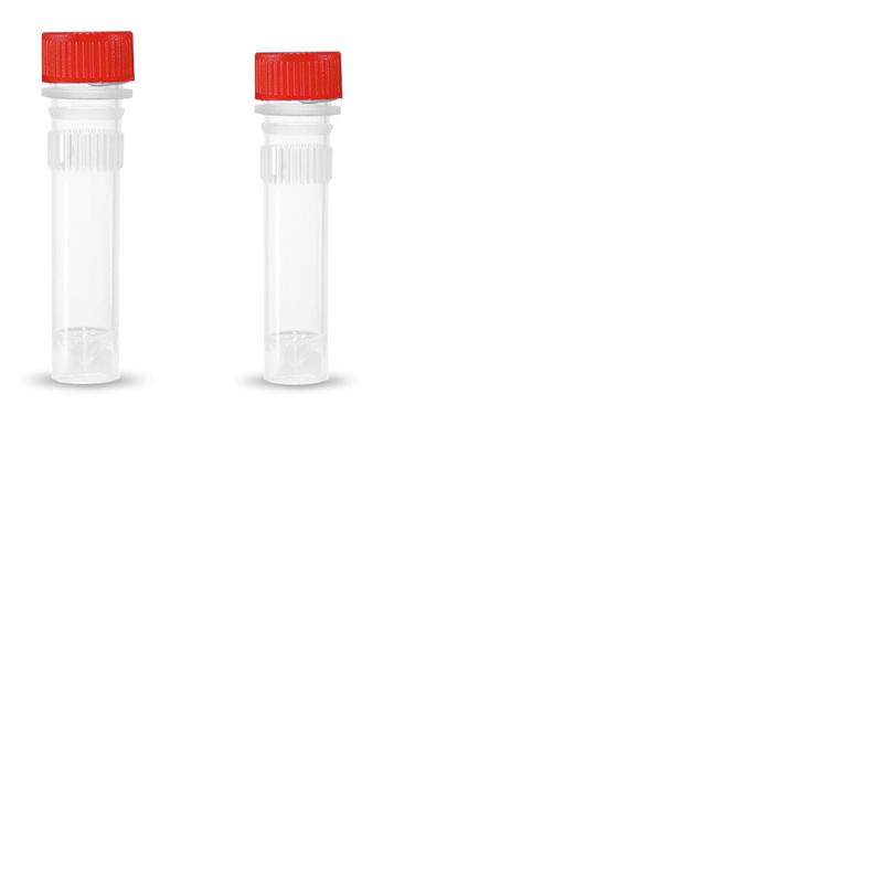 Мікропробірка "ВОЛЕС" 1,5 мл з гвинтовою кришкою, зі стійким дном